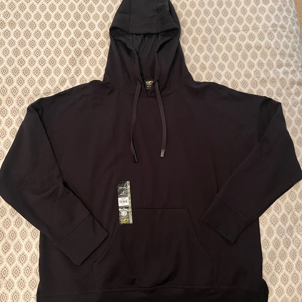 Women’s Athletic Works Soft Black Hoodie size XL 16-18 New